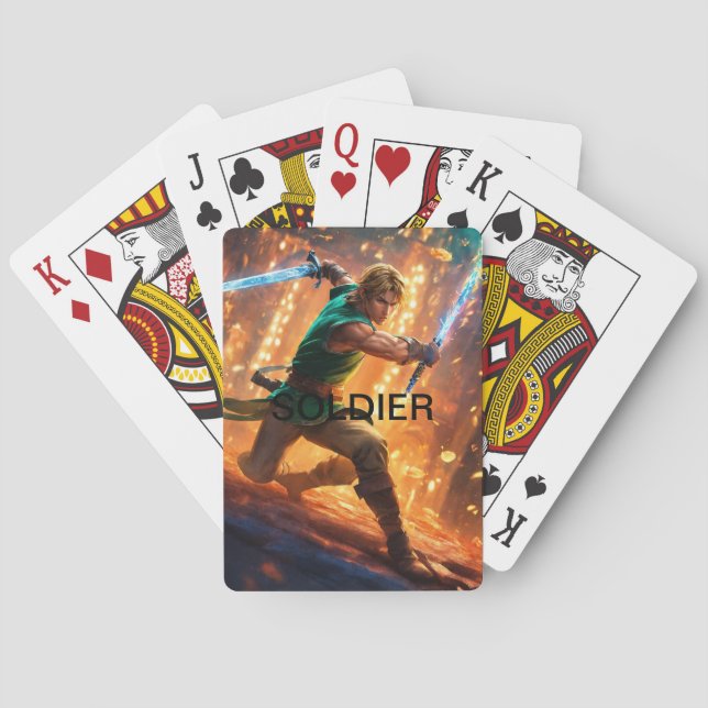 Jeu De Cartes Cartes de Jeu Classique De Qualité (dos)