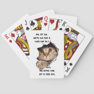 Jeu De Cartes Cartes de jeu classique "Kitty Surprise"