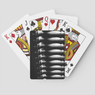 Jeu De Cartes Cartes de Jeu Classique Noir et Blanc
