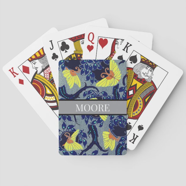 Jeu De Cartes Cartes de jeu classique NOM PERSONNALISÉ CONCEPTIO (dos)