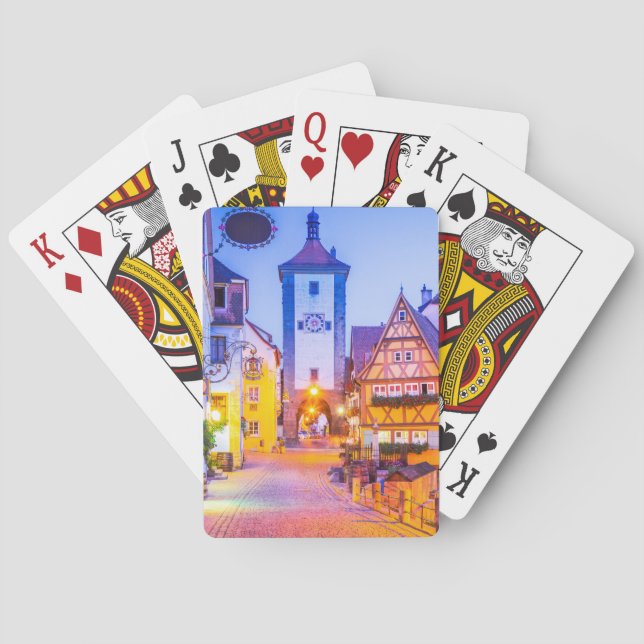 Jeu De Cartes Cartes de Jeu Classique Rothenburg (dos)