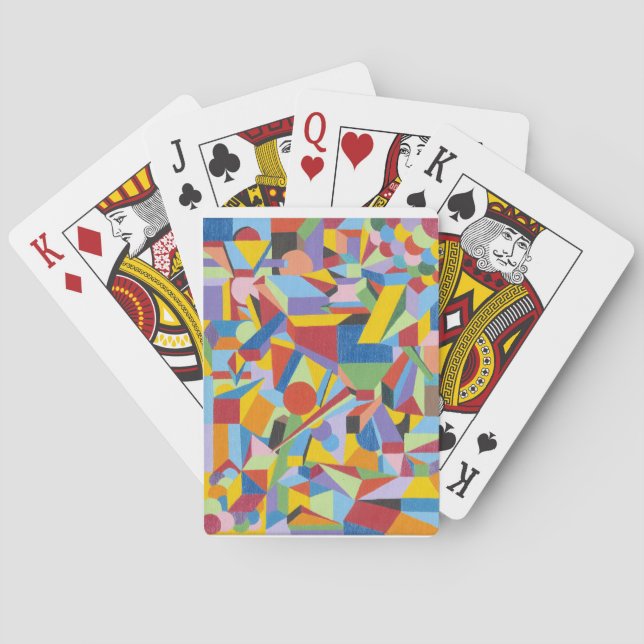 Jeu De Cartes Cartes de jeu classiques avec design d'art audacie (dos)