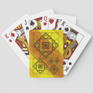 Jeu De Cartes Cartes de jeu classiques de la géométrie de