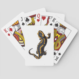 Jeu De Cartes Cartes de jeu classiques de salamandre de feu