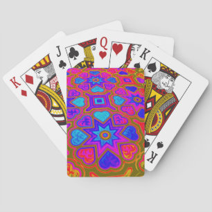 Jeu De Cartes Cartes de jeu "Coeurs exotiques"