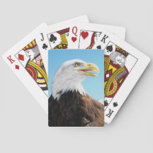 Cartes de jeu d'aigle