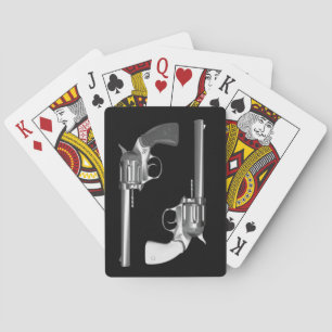 Jeu De Cartes Cartes de jeu d'arme à feu de main