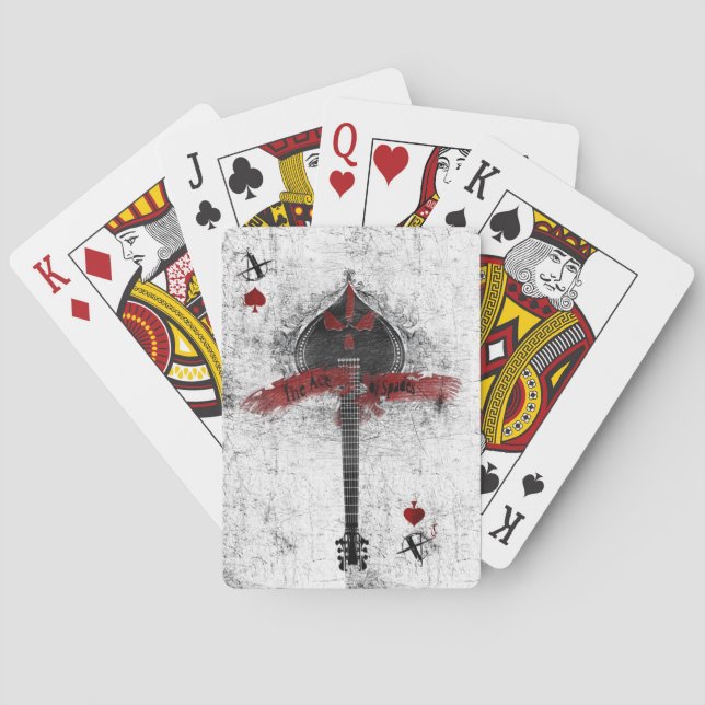 Jeu De Cartes Cartes de jeu d'as de pique (dos)