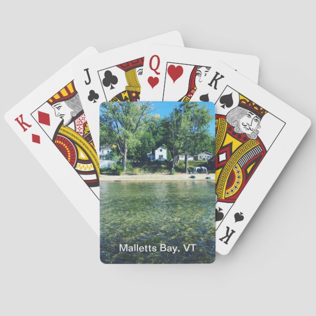 Jeu De Cartes Cartes de jeu de baie de Malletts (dos)