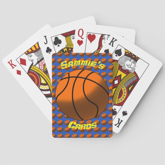 Jeu De Cartes Cartes de jeu de basket-ball (dos)