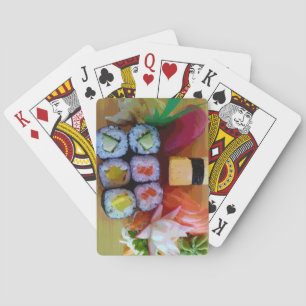 Jeu De Cartes Cartes de jeu de boîte et de sushi de bento