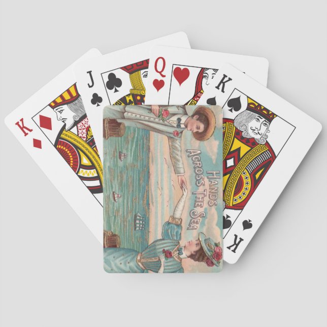 Jeu De Cartes Cartes de jeu de bord de la mer (dos)