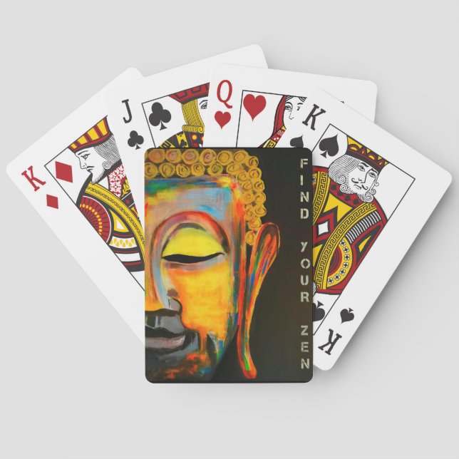 Jeu De Cartes Cartes de jeu de Bouddha (dos)
