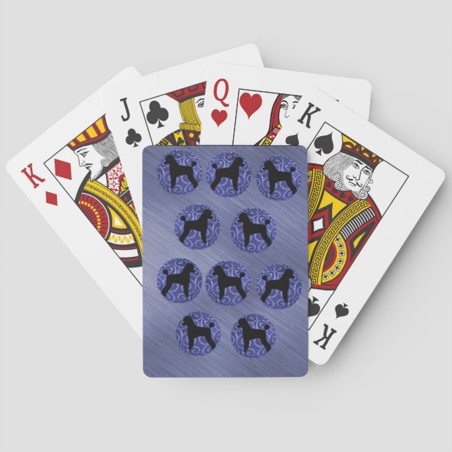 Jeu De Cartes Cartes de jeu de caniche (dos)