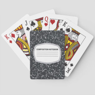 Jeu De Cartes Cartes de jeu de carnet de composition