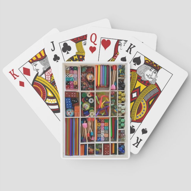 Jeu De Cartes Cartes de jeu de casse-têtes (dos)