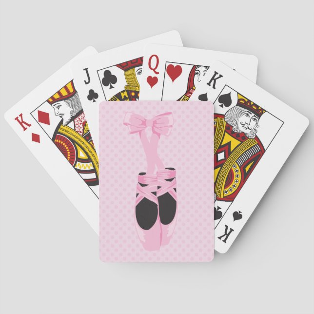 Jeu De Cartes Cartes de jeu de chaussures de ballet (dos)