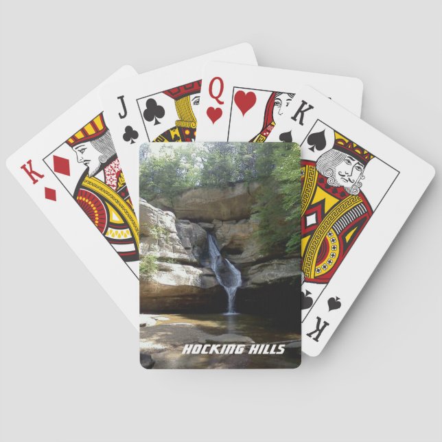 Jeu De Cartes Cartes de jeu de collines de Hocking (dos)