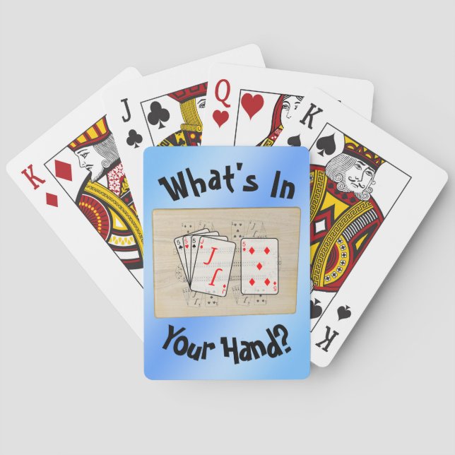 Jeu De Cartes Cartes de Jeu de Cribbage - Diamants 29 Main (dos)