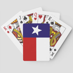 Jeu De Cartes Cartes de jeu de drapeau d'état du Texas