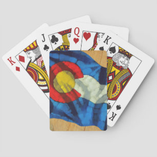 Jeu De Cartes Cartes de jeu de drapeau du Colorado