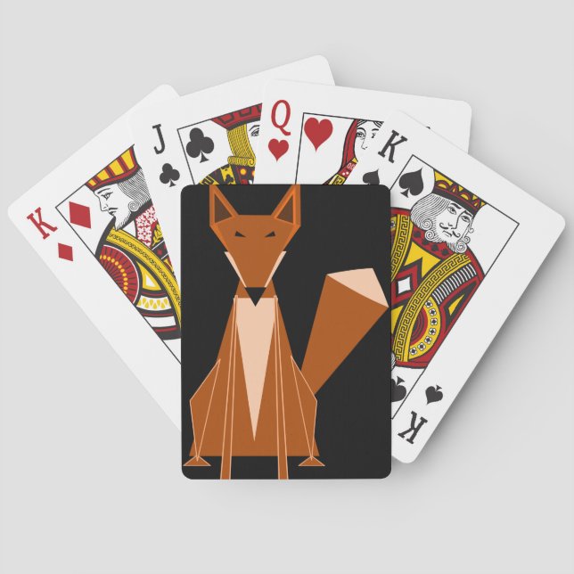 Jeu De Cartes Cartes de jeu de Fox (dos)