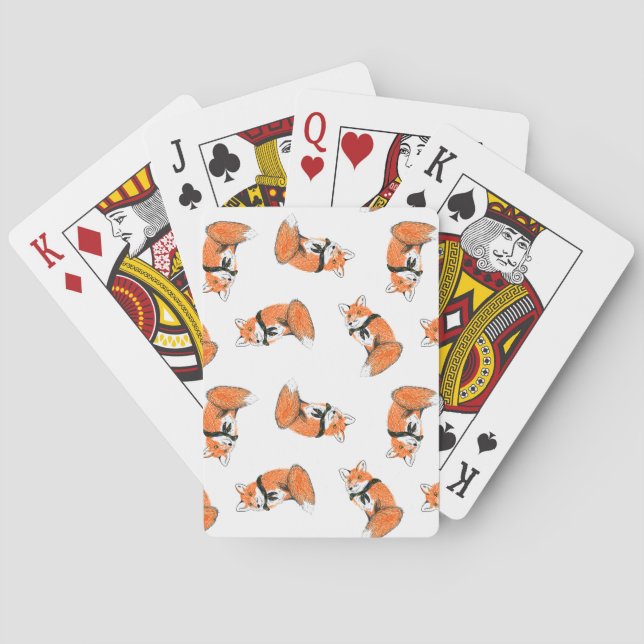 Jeu De Cartes Cartes de jeu de Fox (dos)
