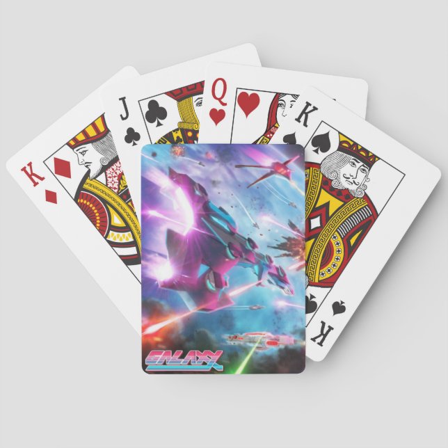 Jeu De Cartes Cartes de jeu de galaxie (dos)