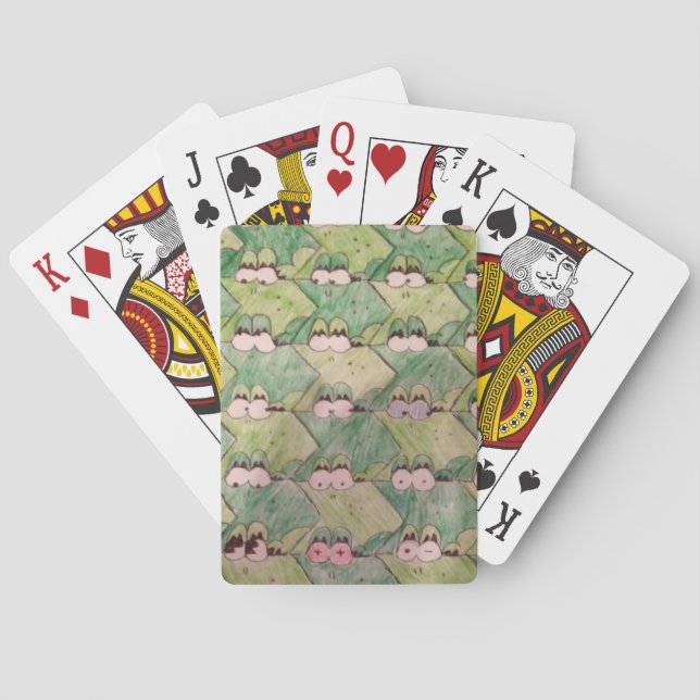 Jeu De Cartes Cartes de jeu de grenouille (dos)