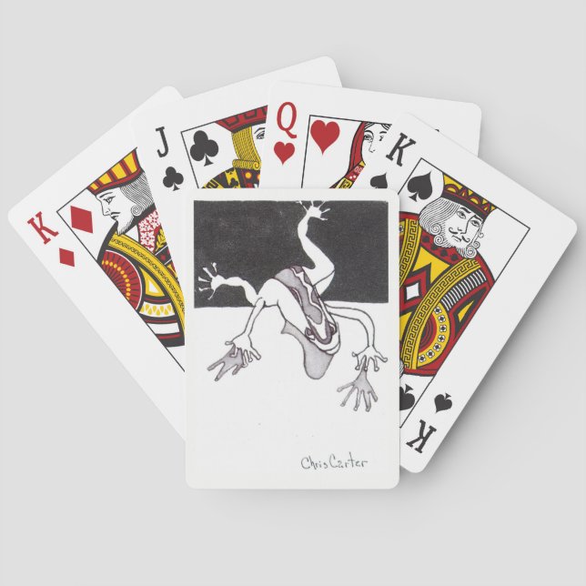 Jeu De Cartes Cartes de jeu de grenouille (dos)