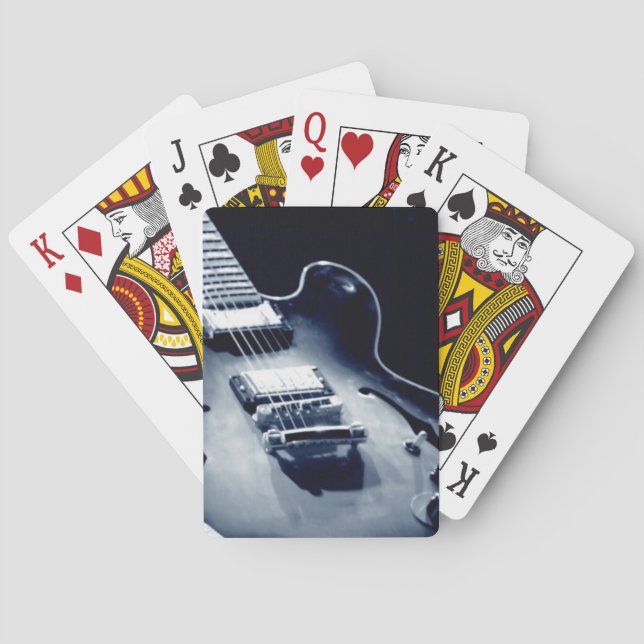 Jeu De Cartes Cartes de jeu de guitare (dos)
