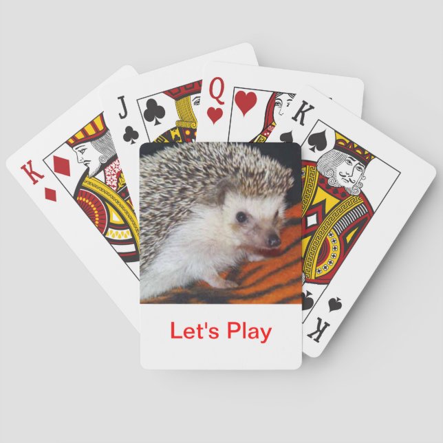 Jeu De Cartes Cartes de jeu de hérisson (dos)