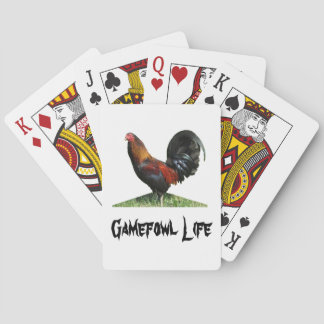 Jeu De Cartes Cartes de jeu de la vie de Gamefowl