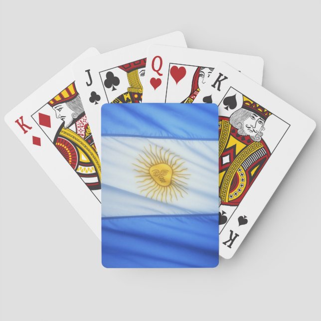 JEU DE CARTES CARTES DE JEU DE L'ARGENTINE (dos)