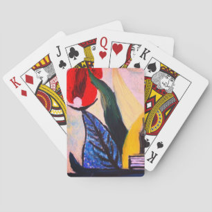 Jeu De Cartes Cartes de Jeu de Peinture Abstraite