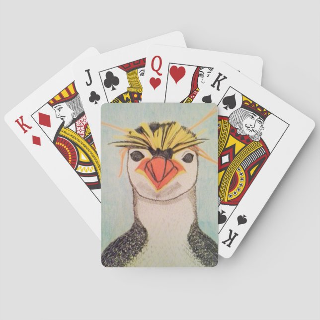 Jeu De Cartes Cartes de jeu de pingouin (dos)