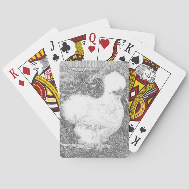Jeu De Cartes Cartes de jeu de Silkie (dos)