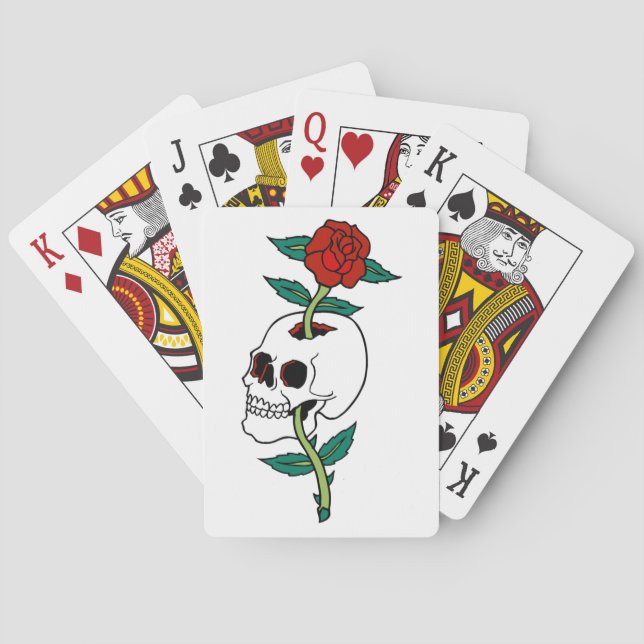 Jeu De Cartes Cartes De Jeu De Tatouage (dos)