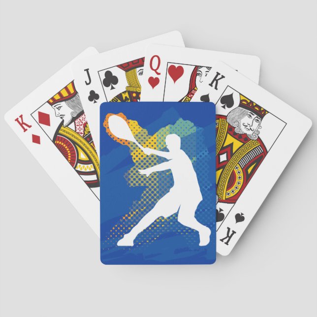 Jeu De Cartes Cartes de jeu de tennis (dos)