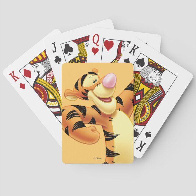Jeu De Cartes Cartes de jeu de tigres (dos)