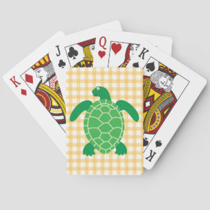 Jeu De Cartes Cartes de jeu de tortues marines