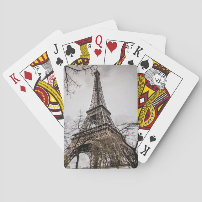 Jeu De Cartes Cartes de jeu de Tour Eiffel (dos)