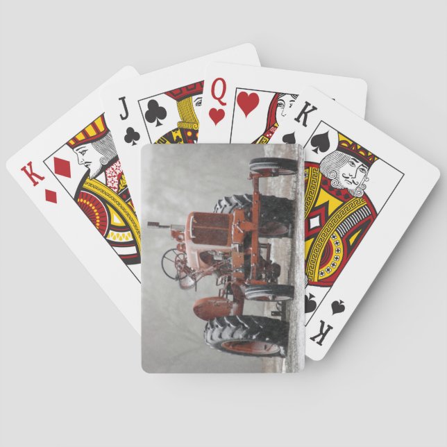 Jeu De Cartes Cartes de jeu de tracteur (dos)