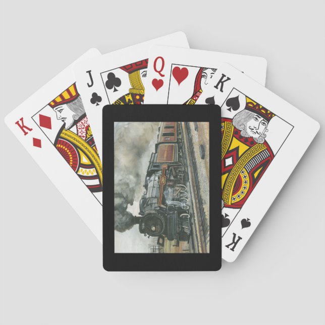 Jeu De Cartes Cartes de jeu de train (dos)