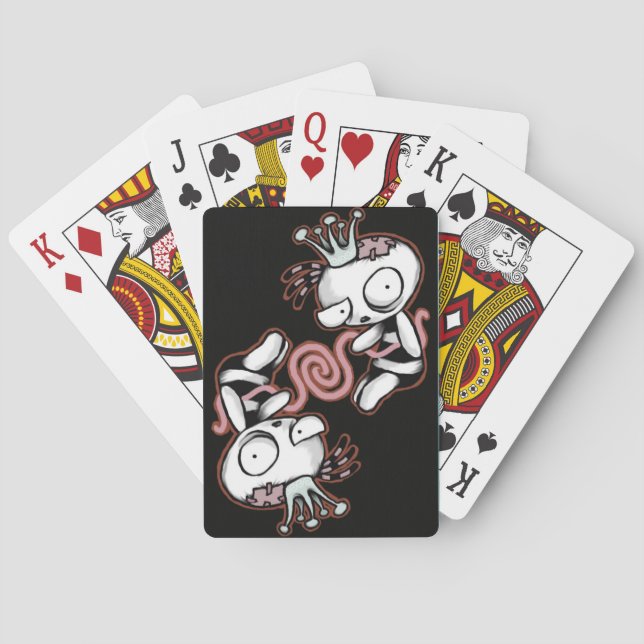 Jeu De Cartes Cartes de jeu de va-nu-pieds (dos)
