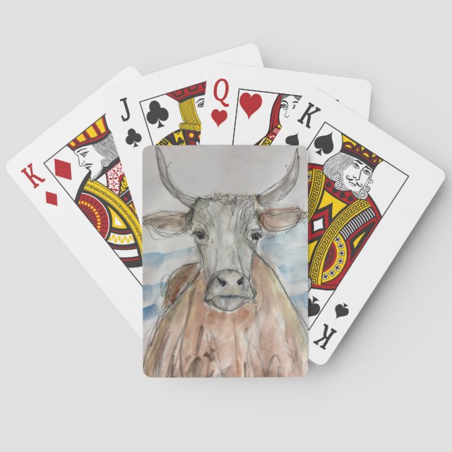 Jeu De Cartes Cartes De Jeu De Vache (dos)