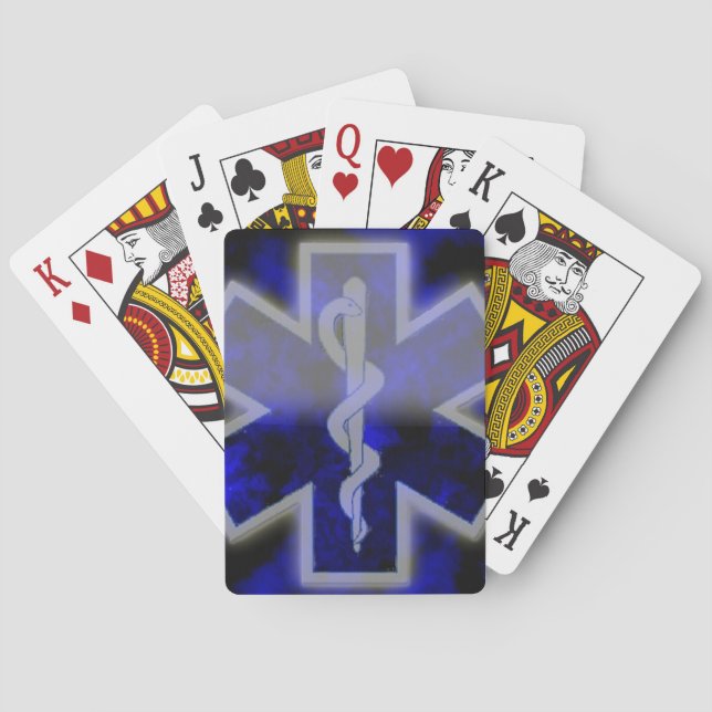 JEU DE CARTES CARTES DE JEU D'EMT (dos)