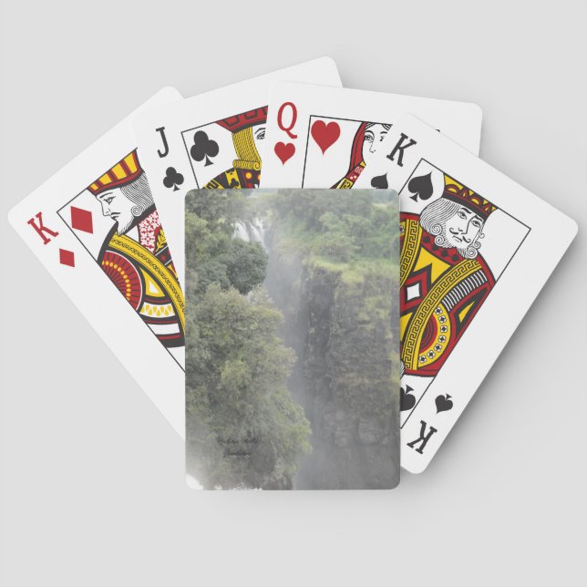 Jeu De Cartes Cartes de jeu des chutes Victoria (dos)