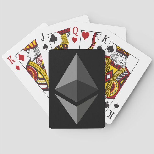 Jeu De Cartes Cartes de jeu d'Ethereum (dos)