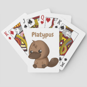 Jeu De Cartes Cartes de jeu d'ornithorynque
